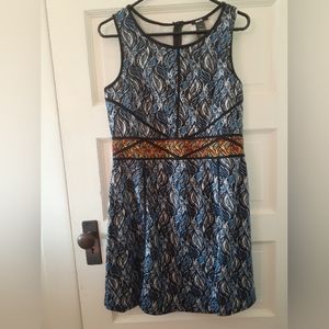 Funky pattern dress, size XL, from mark